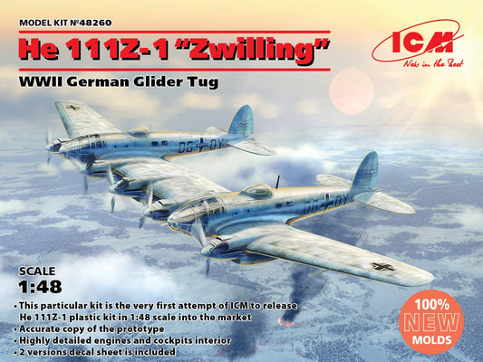010 - ICM - 48260 - Heinkel He 111 Z-1 Zwilling - primary image