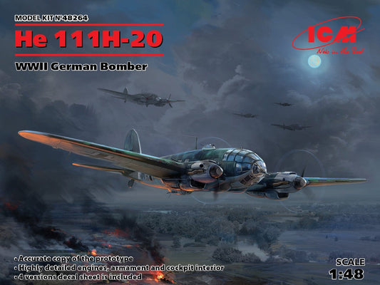 010 - ICM - 48264 - Heinkel He 111 H-16/R1 / H-20 - primary image