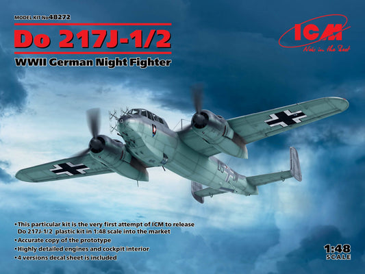 010 - ICM - 48272 - Dornier Do 217 J-1/J-2 - primary image