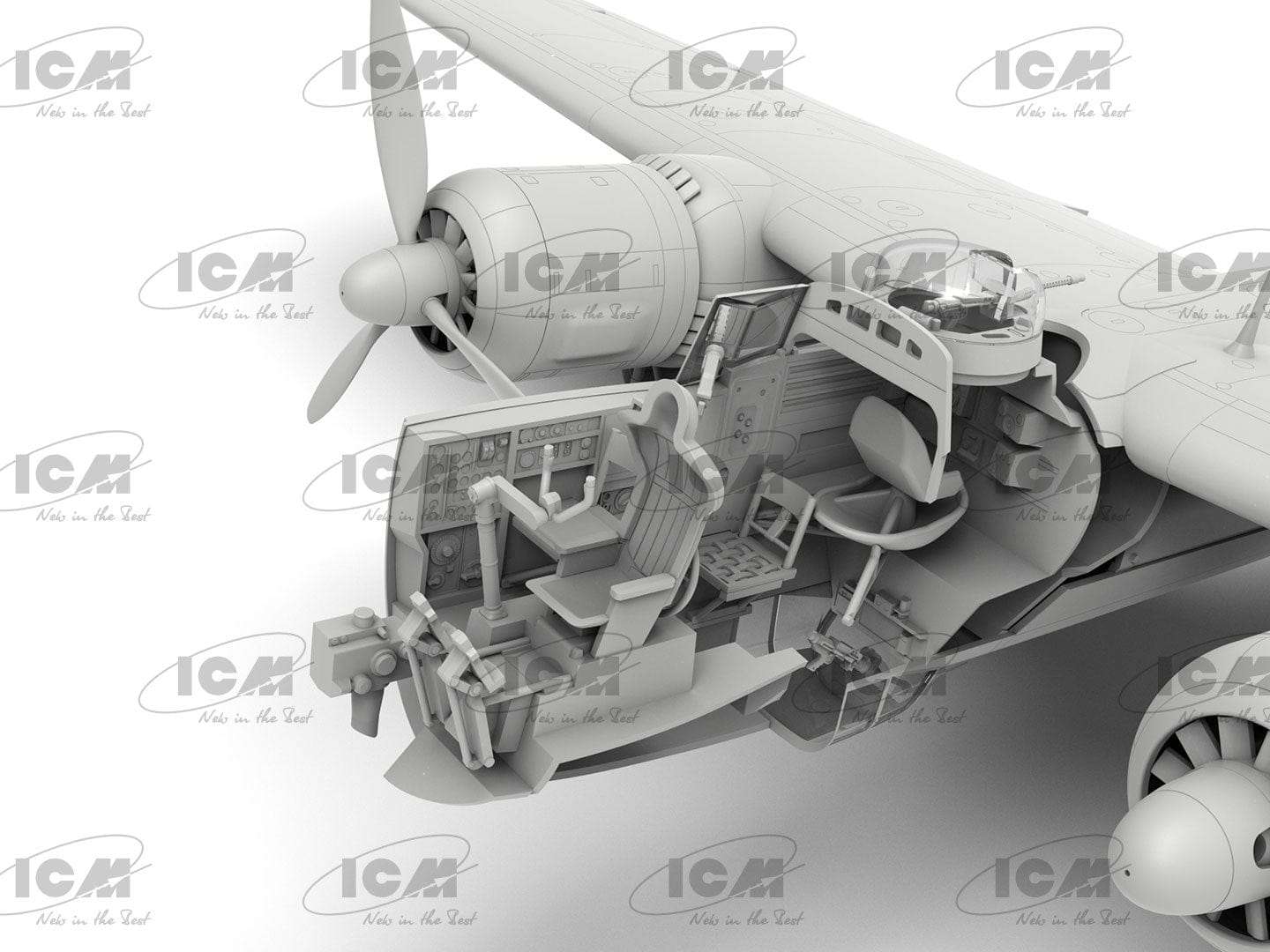 504 - ICM - 48273 - Dornier Do 217 K-1 - digital model