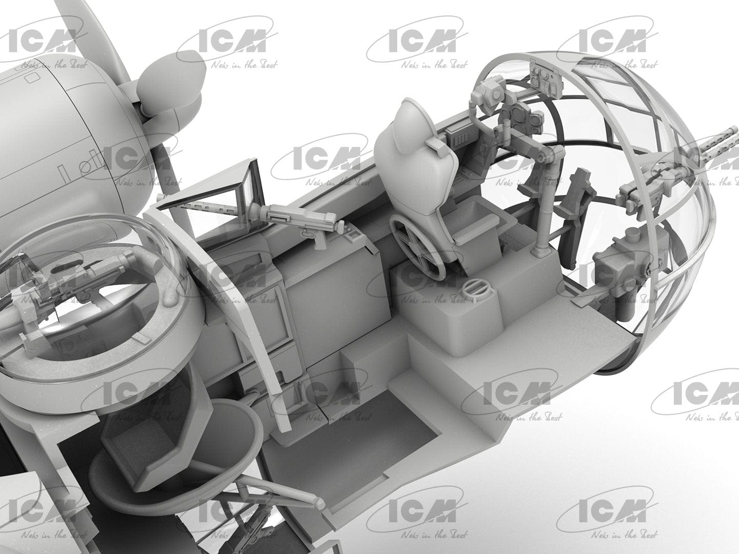 505 - ICM - 48273 - Dornier Do 217 K-1 - digital model