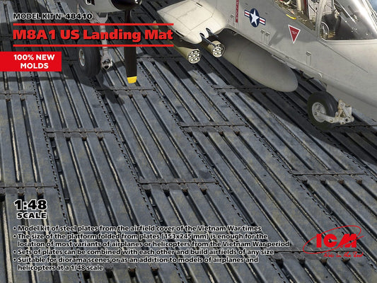 010 - ICM - 48410 - M8A1 Landing Mat - primary image
