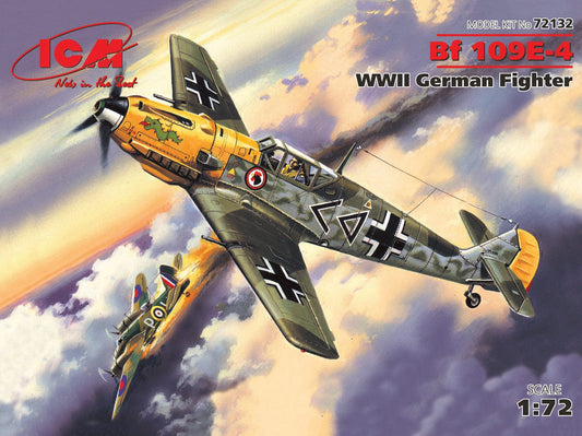 010 - ICM - 72132 - Messerschmitt Bf 109 E-4 - primary image