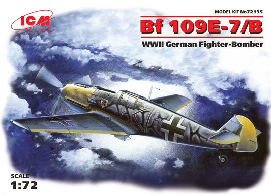 010 - ICM - 72135 - Messerschmitt Bf 109 E-7/B - primary image