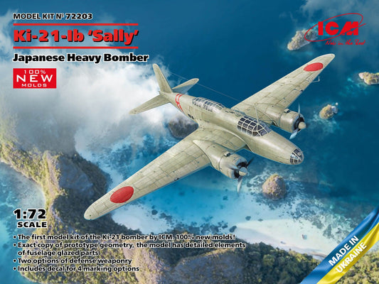 010 - ICM - 72203 - Mitsubishi Ki-21-Ib Sally - primary image