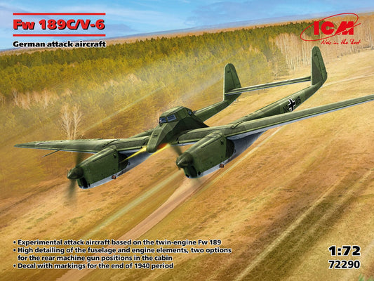 010 - ICM - 72290 - Focke-Wulf Fw 189 C/V-6 Uhu - primary image