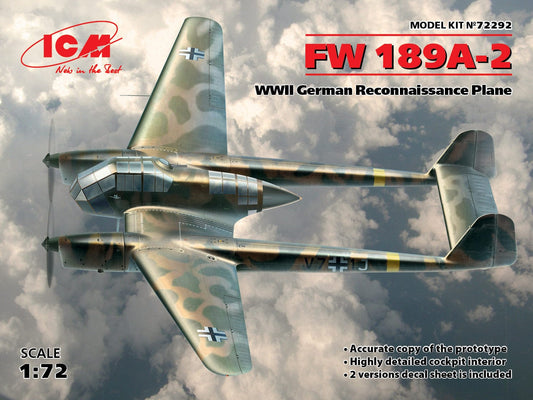 010 - ICM - 72292 - Focke-Wulf Fw 189 A-2 Uhu - primary image