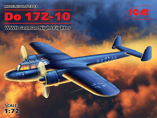 010 - ICM - 72303 - Dornier Do 17 Z-10 - primary image