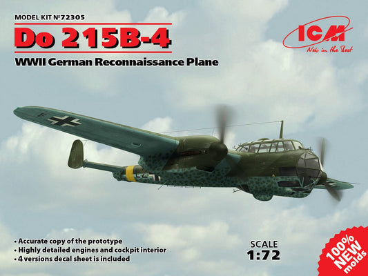 010 - ICM - 72305 - Dornier Do 215 B-4 - primary image