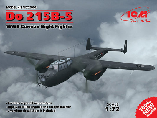 010 - ICM - 72306 - Dornier Do 215 B-5 - primary image