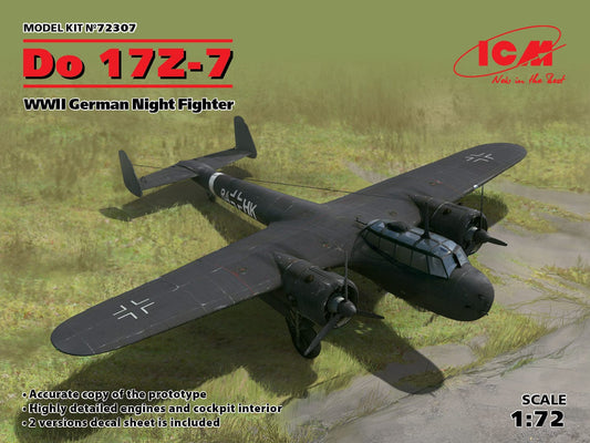 010 - ICM - 72307 - Dornier Do 17 Z-7 - primary image