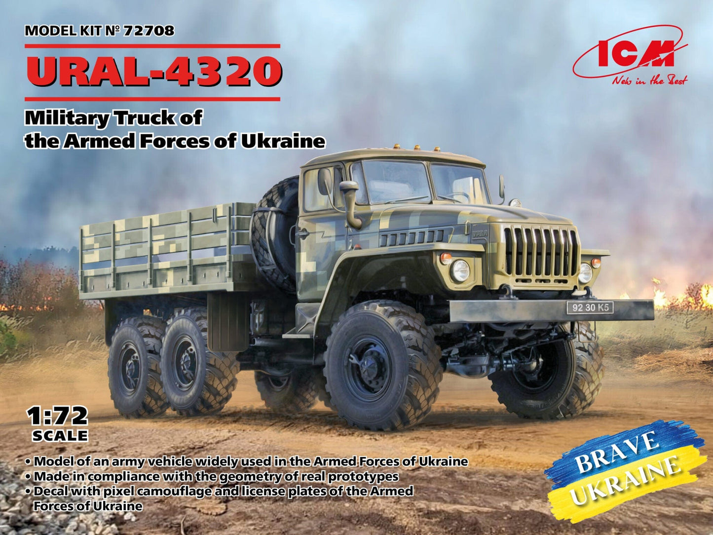 010 - ICM - 72708 - Ural-4320 - primary image