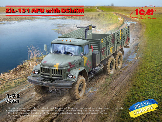 010 - ICM - 72821 - ZiL-131 AFU with DShKM - primary image