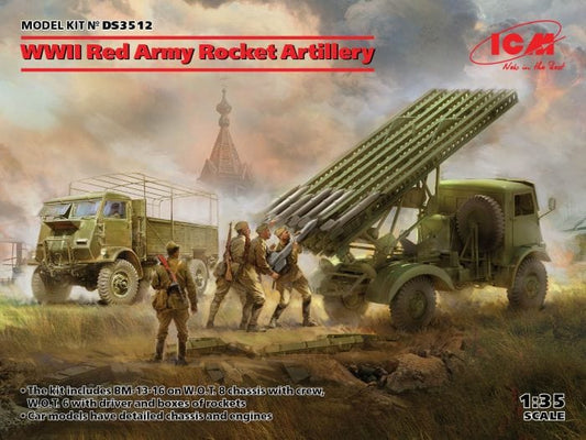 010 - ICM - DS3512 - Red Army Rocket Artillery - primary image