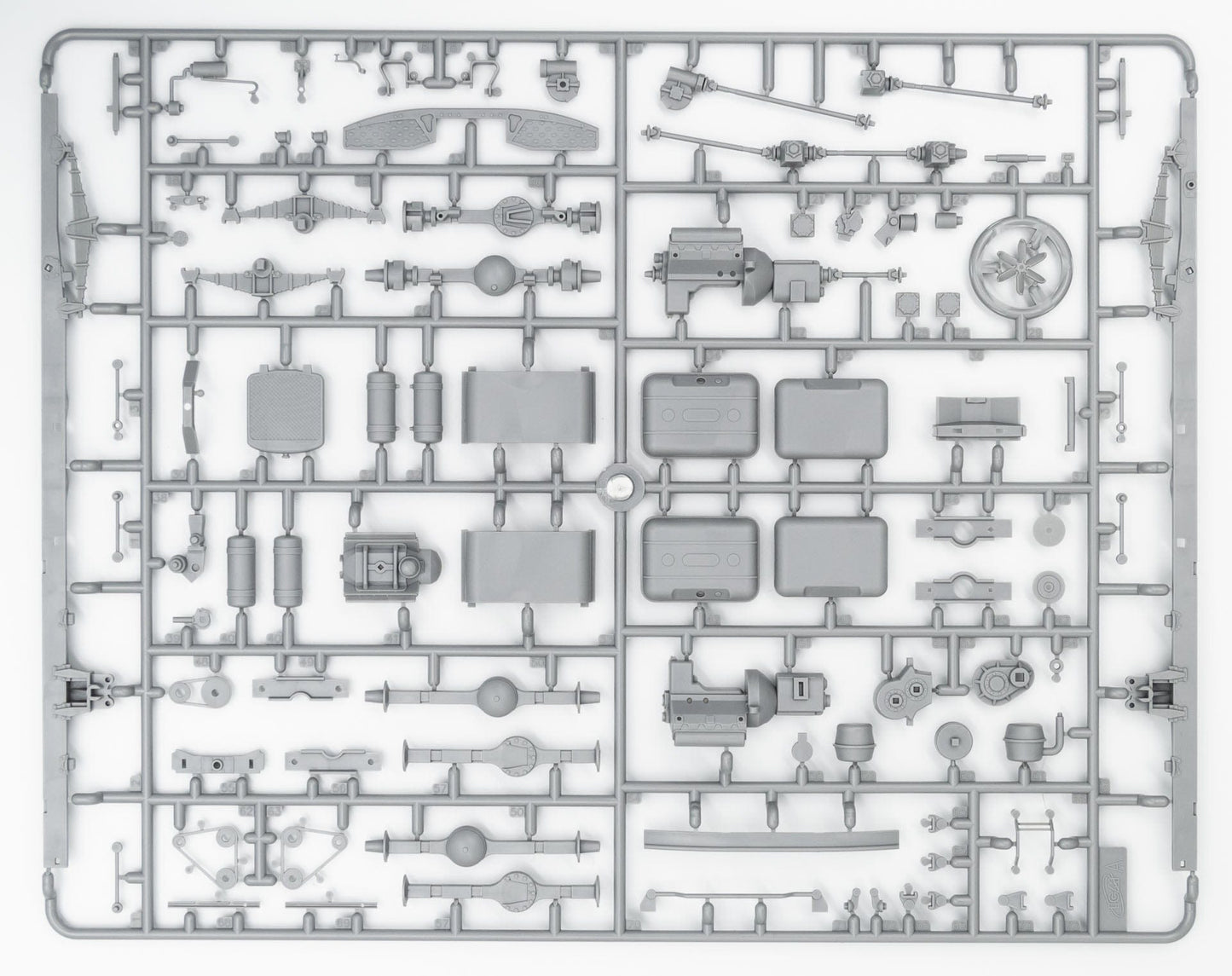 207 - ICM - DS3527 - Fire Trucks of Ukraine - sprue