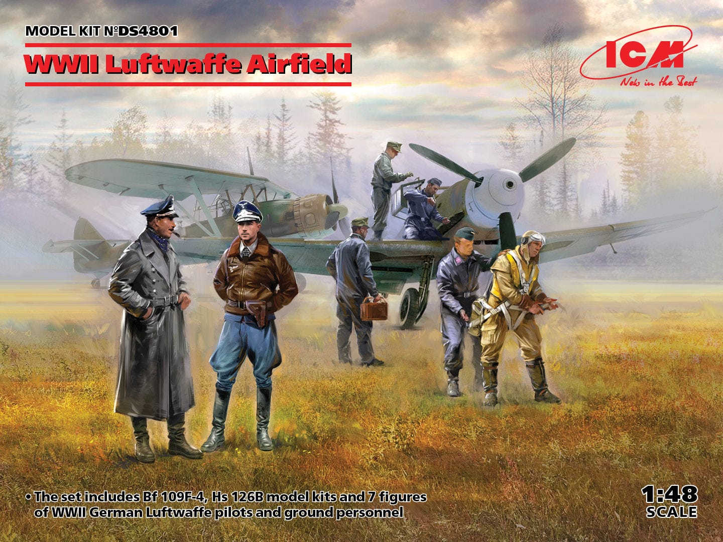 010 - ICM - DS4801 - WWII Luftwaffe Airfield - primary image