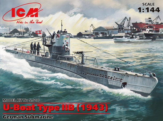 010 - ICM - S010 - Type IIB (1943) U-Boat - primary image