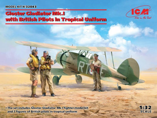 010 - Gloster Gladiator Mk I with British Pilots - primary image