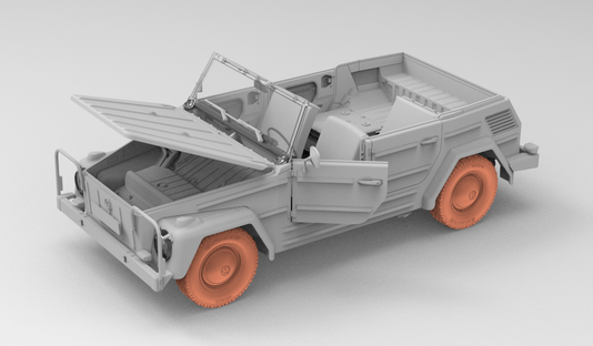 Das Werk - 35044 - Volkswagen Kurierwagen Typ 181 (Standard) - digital model