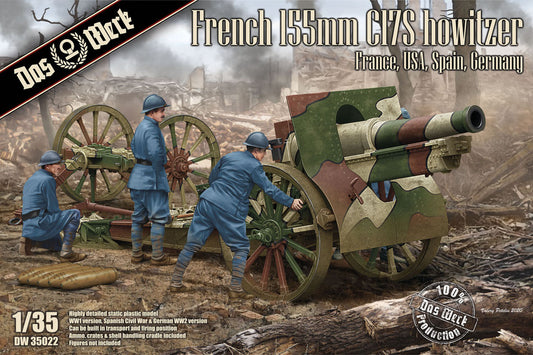 010 - Schneider 155mm C17S with Crew - primary image