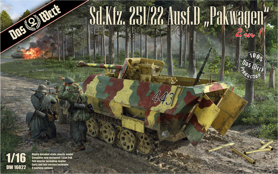 010 - Sd.Kfz. 251/22 Ausf. D (7.5cm Pak 40) Pakwagen - primary image