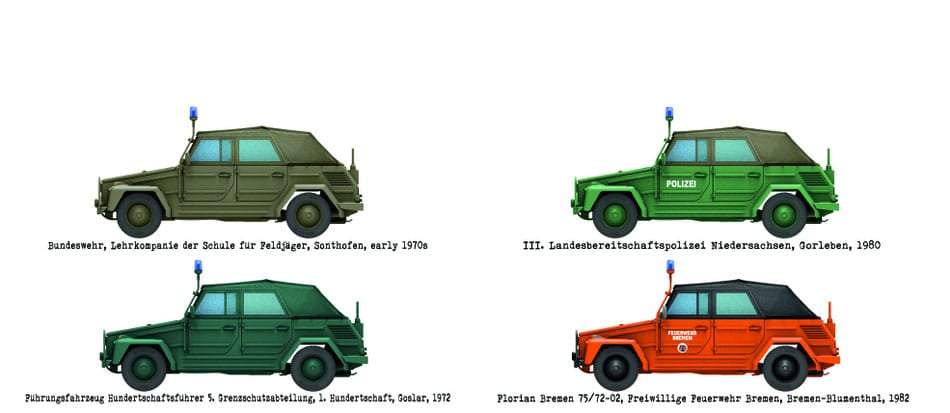 Das Werk - 35045 - Volkswagen Kurierwagen Typ 181 (Bluelight) - paint schemes