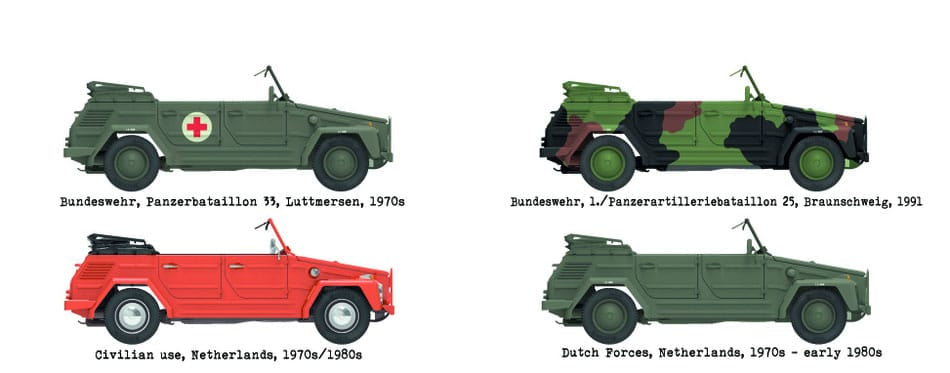 300 - Das Werk - 35044 - Volkswagen Kurierwagen Typ 181 (Standard) - paint schemes