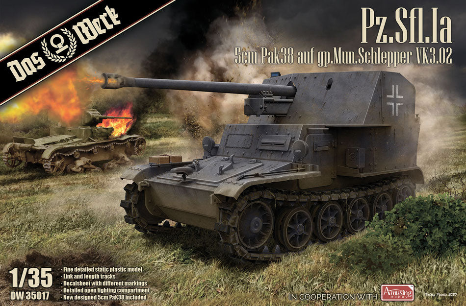 010 - Pz.Sfl. Ia 5cm Pak 38 (VK 3.02) - primary image