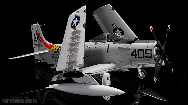 711 - Zoukei-Mura - SWS03 - Douglas A-1H Skyraider - painted model