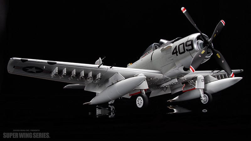 712 - Zoukei-Mura - SWS03 - Douglas A-1H Skyraider - painted model