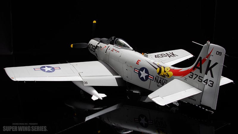 Zoukei-Mura - SWS03 - Douglas A-1H Skyraider - painted model