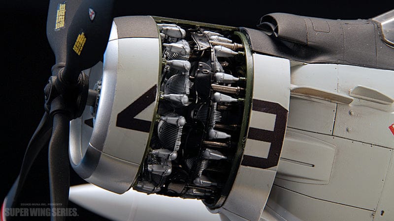 Zoukei-Mura - SWS03 - Douglas A-1H Skyraider - painted model