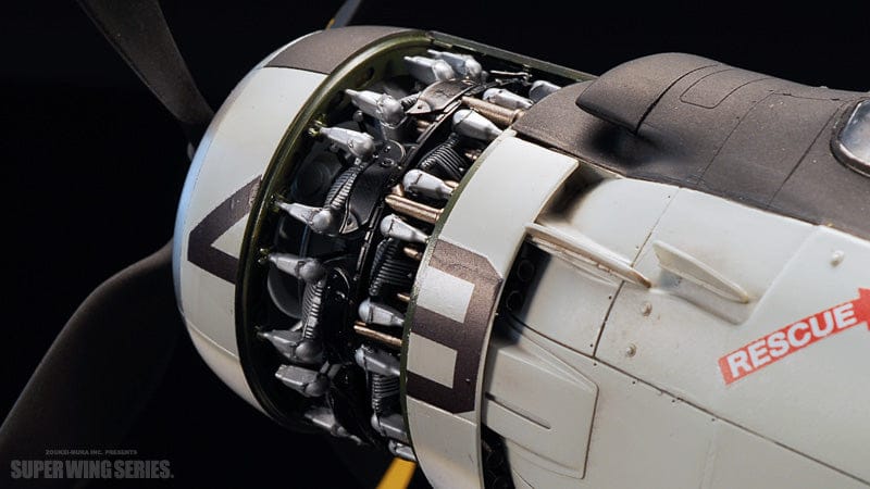 719 - Zoukei-Mura - SWS03 - Douglas A-1H Skyraider - painted model