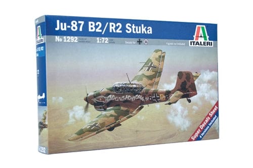 010 - Italeri - 1292 - Junkers Ju 87 B-2/R-2 Stuka - primary image