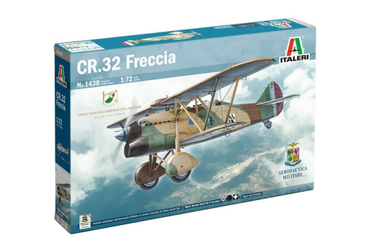 010 - Italeri - 1438 - Fiat CR.32 Freccia - primary image