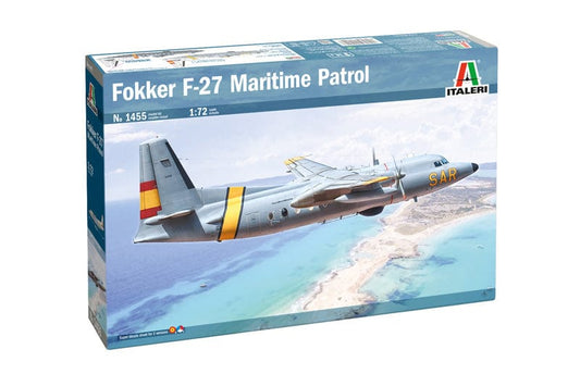 010 - Italeri - 1455 - Fokker F27-200 Friendship - primary image