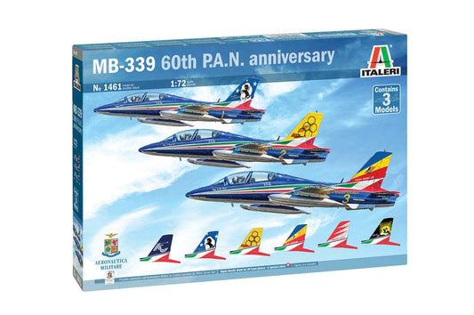 010 - Italeri - 1461 - Aermacchi MB-339 ‘60th P.A.N. Anniversary’ - primary image