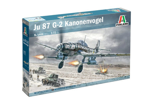 010 - Italeri - 1466 - Junkers Ju 87 G-1/G-2 Stuka Kanonenvogel - primary image