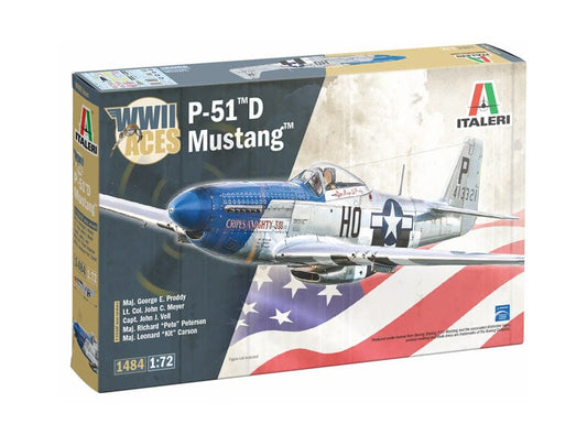 010 - Italeri - 1484 - North American P-51D Mustang ‘WWII Aces’ - primary image
