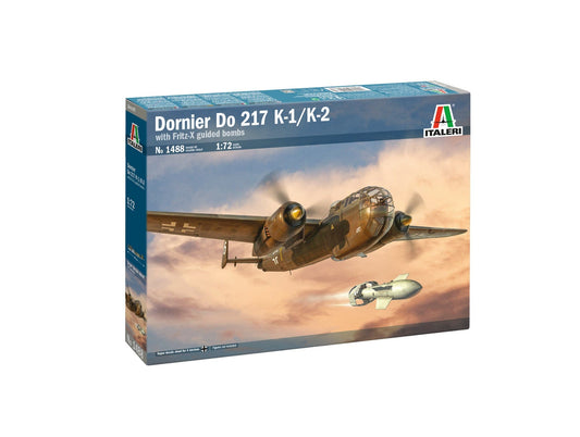 010 - Italeri - 1488 - Dornier Do 217 K-1/K-2 Fritz X - primary image