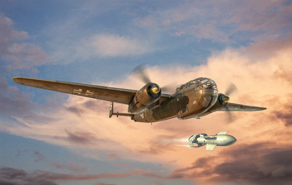 011 - Italeri - 1488 - Dornier Do 217 K-1/K-2 Fritz X - secondary image