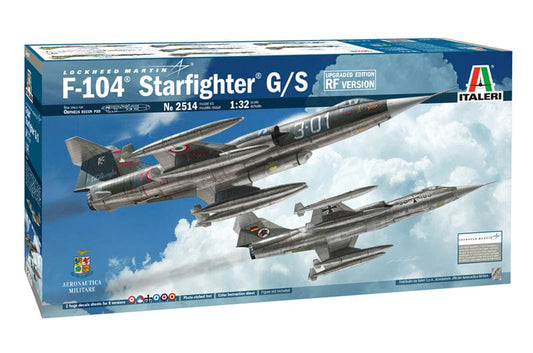 010 - Italeri - 2514 - Lockheed F-104G / Aeritalia F-104S Starfighter - primary image