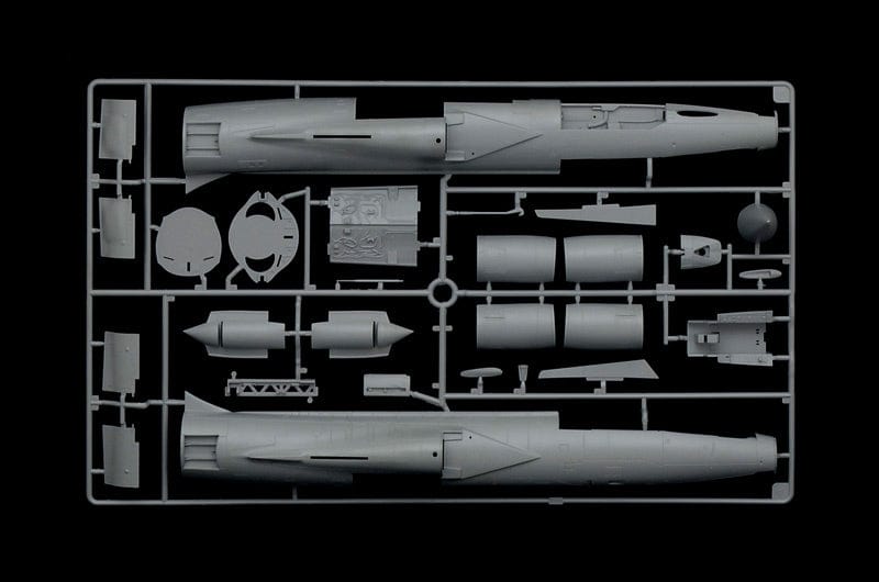 200 - Italeri - 2514 - Lockheed F-104G / Aeritalia F-104S Starfighter - sprue