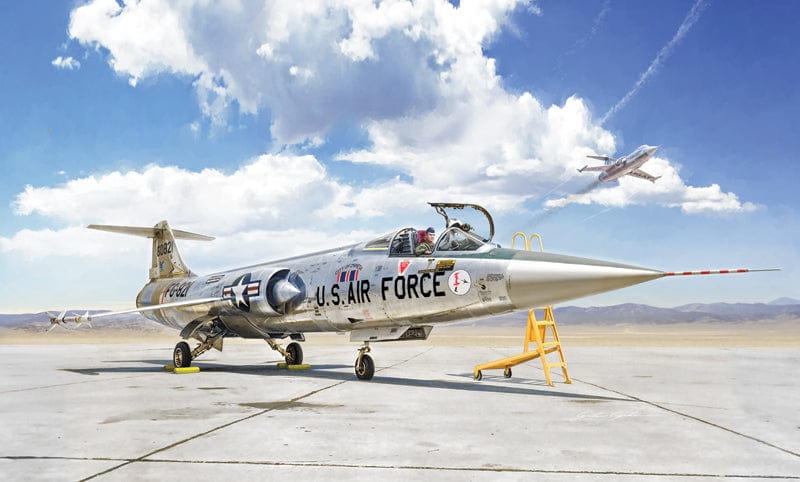 012 - Italeri - 2514 - Lockheed F-104G / Aeritalia F-104S Starfighter - secondary image