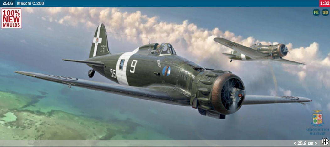 010 - Italeri - 2516 - Macchi C.200 Saetta - primary image