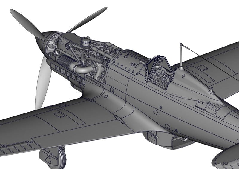 503 - Italeri - 2518 - Macchi C.202 Folgore - digital model