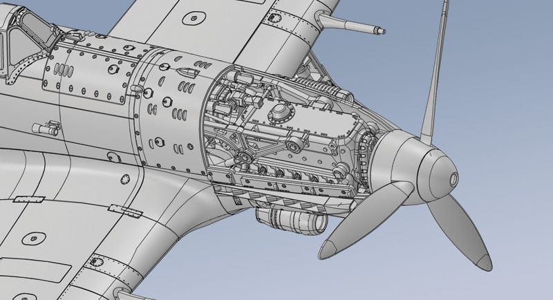 500 - Italeri - 2519 - Macchi MC.205 Veltro - digital model
