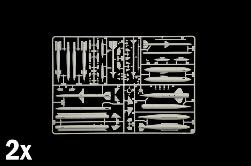 207 - Italeri - 2520 - Panavia Tornado IDS - sprue
