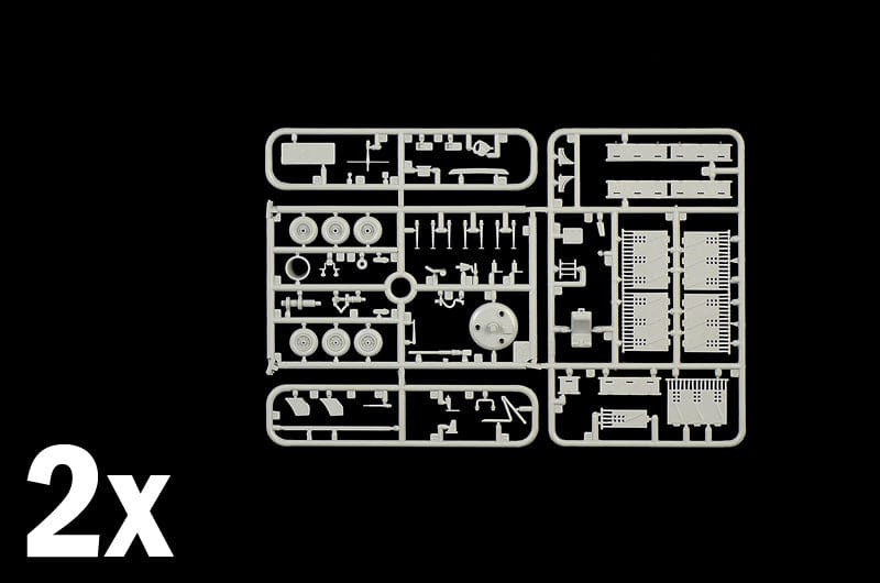 203 - Italeri - 2779 - Boeing Chinook HC2 / CH-47F/J Chinook - sprue