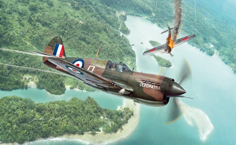 011 - Italeri - 2795 - Curtiss Kittyhawk Mk Ia/Mk III / P-40 E/K Warhawk - secondary image
